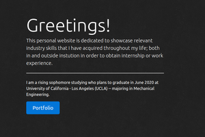Personal Website
