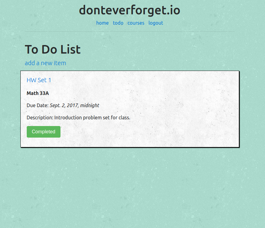 donteverforget